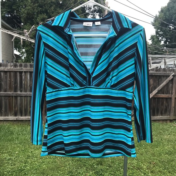 Cato Tops - 3 for 10$ Cayto Striped blouse